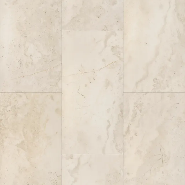 COREtec Classic Travertine · VV870-12262 — flooring selection with LeviArs Design & Remodeling