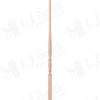 L.J. Smith 1-1/4" Pin Top Baluster · LJ-2011-B 34 — stair parts selection with LeviArs Design & Remodeling
