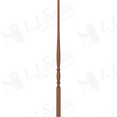 L.J. Smith 1-1/4" Pin Top Baluster · LJ-2011-HC 34 — stair parts selection with LeviArs Design & Remodeling