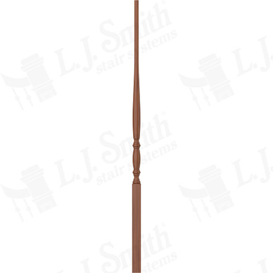 L.J. Smith 1-1/4" Pin Top Baluster · LJ-2011-HC 38 — stair parts selection with LeviArs Design & Remodeling