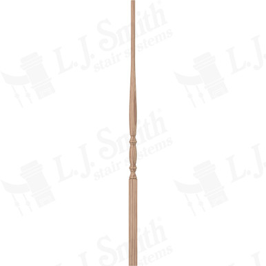 L.J. Smith 1-1/4" Pin Top Baluster · LJ-2011-HK 38 — stair parts selection with LeviArs Design & Remodeling