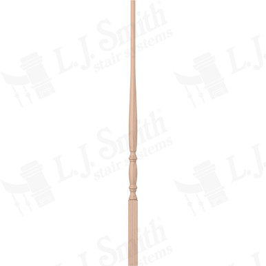 L.J. Smith 1-1/4" Pin Top Baluster · LJ-2011-M 34 — stair parts selection with LeviArs Design & Remodeling