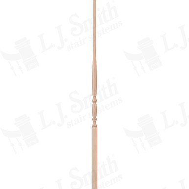 L.J. Smith 1-1/4" Pin Top Baluster · LJ-2011-M 38 — stair parts selection with LeviArs Design & Remodeling