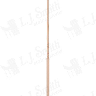 L.J. Smith 1-1/4" Pin Top Baluster · LJ-2011-M 42 — stair parts selection with LeviArs Design & Remodeling