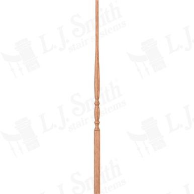 L.J. Smith 1-1/4" Pin Top Baluster · LJ-2011-O 38 — stair parts selection with LeviArs Design & Remodeling