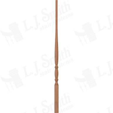 L.J. Smith 1-1/4" Pin Top Baluster · LJ-2011-WO 34 — stair parts selection with LeviArs Design & Remodeling