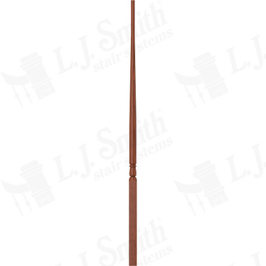 L.J. Smith 1-1/4" Pin Top Baluster · LJ-5015-BRZC 42 — stair parts selection with LeviArs Design & Remodeling