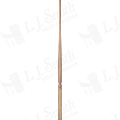 L.J. Smith 1-1/4" Pin Top Baluster · LJ-5015-HK 38 — stair parts selection with LeviArs Design & Remodeling