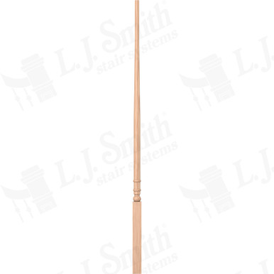 L.J. Smith 1-1/4" Pin Top Baluster · LJ-5035-H 38 — stair parts selection with LeviArs Design & Remodeling