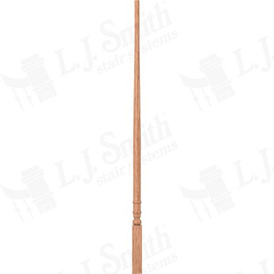 L.J. Smith 1-1/4" Pin Top Baluster · LJ-5035-O 34 — stair parts selection with LeviArs Design & Remodeling