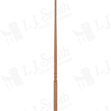L.J. Smith 1-1/4" Pin Top Baluster · LJ-5035-WO 38 — stair parts selection with LeviArs Design & Remodeling