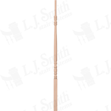 L.J. Smith 1-1/4" Pin Top Baluster · LJ-5200-B 38 — stair parts selection with LeviArs Design & Remodeling