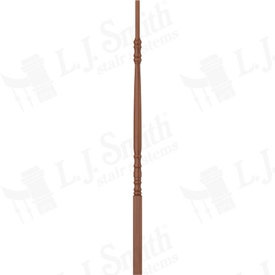L.J. Smith 1-1/4" Pin Top Baluster · LJ-5200-C 38 — stair parts selection with LeviArs Design & Remodeling