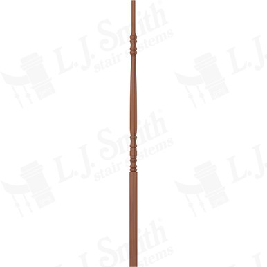 L.J. Smith 1-1/4" Pin Top Baluster · LJ-5200-C 42 — stair parts selection with LeviArs Design & Remodeling