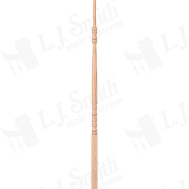 L.J. Smith 1-1/4" Pin Top Baluster · LJ-5200-H 38 — stair parts selection with LeviArs Design & Remodeling