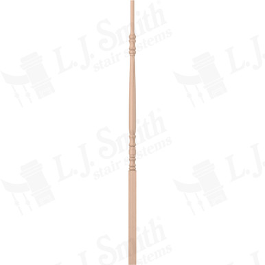 L.J. Smith 1-1/4" Pin Top Baluster · LJ-5200-M 42 — stair parts selection with LeviArs Design & Remodeling