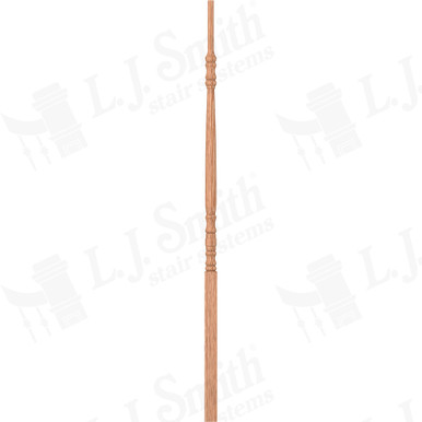L.J. Smith 1-1/4" Pin Top Baluster · LJ-5200-O 42 — stair parts selection with LeviArs Design & Remodeling