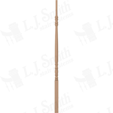 L.J. Smith 1-1/4" Pin Top Baluster · LJ-5200-P 38 — stair parts selection with LeviArs Design & Remodeling