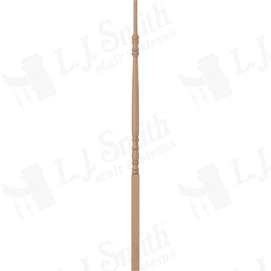 L.J. Smith 1-1/4" Pin Top Baluster · LJ-5200-P 42 — stair parts selection with LeviArs Design & Remodeling