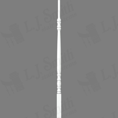 L.J. Smith 1-1/4" Pin Top Baluster · LJ-5200-PRG 34 — stair parts selection with LeviArs Design & Remodeling