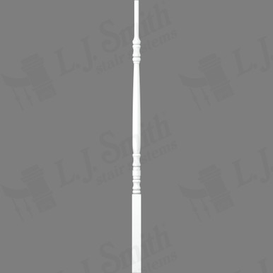 L.J. Smith 1-1/4" Pin Top Baluster · LJ-5200-PRG 38 — stair parts selection with LeviArs Design & Remodeling
