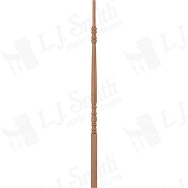 L.J. Smith 1-1/4" Pin Top Baluster · LJ-5200-WO 38 — stair parts selection with LeviArs Design & Remodeling