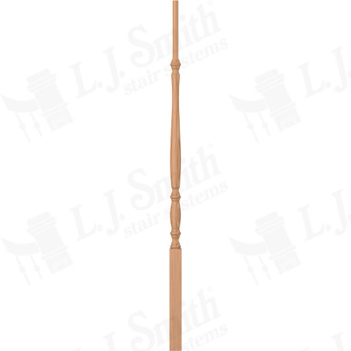 L.J. Smith 1-1/4" Pin Top Baluster · LJP-2415-AL 36 — stair parts selection with LeviArs Design & Remodeling