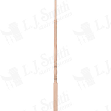 L.J. Smith 1-1/4" Pin Top Baluster · LJP-2415-B 34 — stair parts selection with LeviArs Design & Remodeling