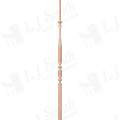 L.J. Smith 1-1/4" Pin Top Baluster · LJP-2415-B 36 — stair parts selection with LeviArs Design & Remodeling