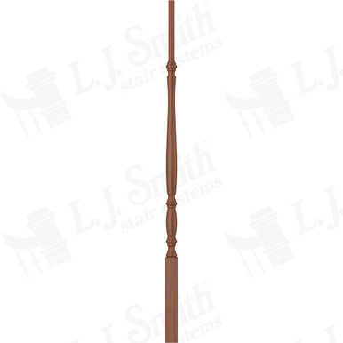 L.J. Smith 1-1/4" Pin Top Baluster · LJP-2415-C 34 — stair parts selection with LeviArs Design & Remodeling