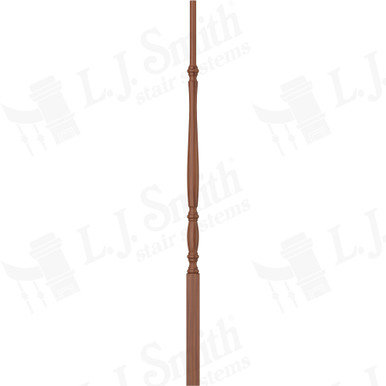 L.J. Smith 1-1/4" Pin Top Baluster · LJP-2415-C 36 — stair parts selection with LeviArs Design & Remodeling