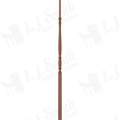 L.J. Smith 1-1/4" Pin Top Baluster · LJP-2415-C 42 — stair parts selection with LeviArs Design & Remodeling