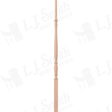 L.J. Smith 1-1/4" Pin Top Baluster · LJP-2415-HM 36 — stair parts selection with LeviArs Design & Remodeling