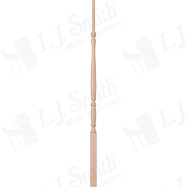 L.J. Smith 1-1/4" Pin Top Baluster · LJP-2415-M 36 — stair parts selection with LeviArs Design & Remodeling
