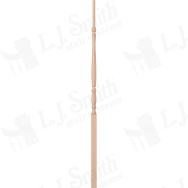 L.J. Smith 1-1/4" Pin Top Baluster · LJP-2415-M 42 — stair parts selection with LeviArs Design & Remodeling
