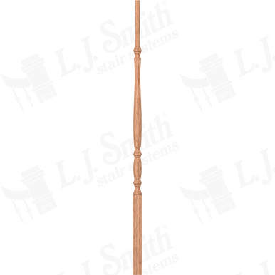 L.J. Smith 1-1/4" Pin Top Baluster · LJP-2415-O 36 — stair parts selection with LeviArs Design & Remodeling