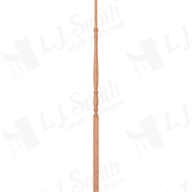 L.J. Smith 1-1/4" Pin Top Baluster · LJP-2415-O 42 — stair parts selection with LeviArs Design & Remodeling