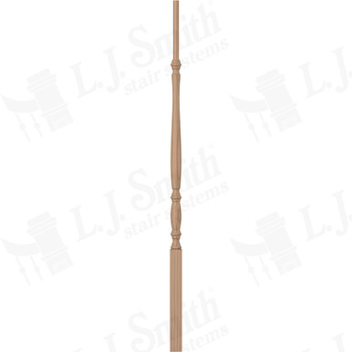 L.J. Smith 1-1/4" Pin Top Baluster · LJP-2415-P 36 — stair parts selection with LeviArs Design & Remodeling