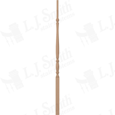 L.J. Smith 1-1/4" Pin Top Baluster · LJP-2415-P 38 — stair parts selection with LeviArs Design & Remodeling