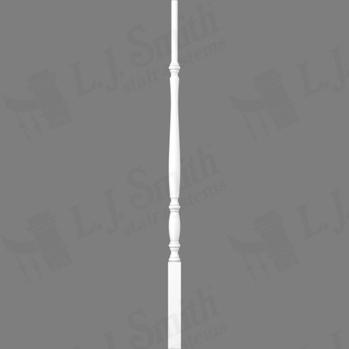 L.J. Smith 1-1/4" Pin Top Baluster · LJP-2415-PRG 34 — stair parts selection with LeviArs Design & Remodeling