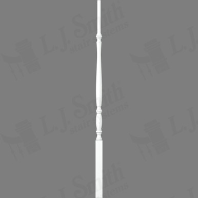 L.J. Smith 1-1/4" Pin Top Baluster · LJP-2415-PRG 36 — stair parts selection with LeviArs Design & Remodeling