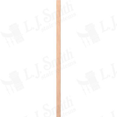 L.J. Smith 1-1/4" Square Baluster · EL-5060-H 34 — stair parts selection with LeviArs Design & Remodeling