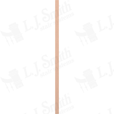 L.J. Smith 1-1/4" Square Baluster · LJ-5060-HM 38 — stair parts selection with LeviArs Design & Remodeling