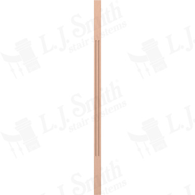 L.J. Smith 1-1/4" Square Baluster · LJF-5060-HM 34 — stair parts selection with LeviArs Design & Remodeling
