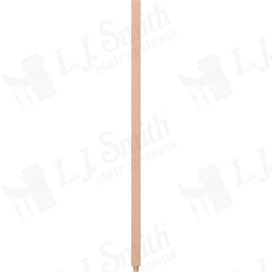 L.J. Smith 1-1/4" Square Baluster · S-5060-HM 36 — stair parts selection with LeviArs Design & Remodeling