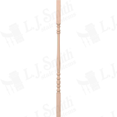 L.J. Smith 1-1/4" Square Top Baluster · LJ-5004-B 34 — stair parts selection with LeviArs Design & Remodeling