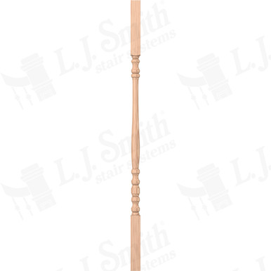 L.J. Smith 1-1/4" Square Top Baluster · LJ-5004-H 34 — stair parts selection with LeviArs Design & Remodeling