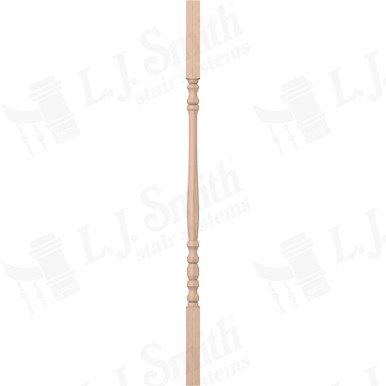 L.J. Smith 1-1/4" Square Top Baluster · LJ-5004-M 34 — stair parts selection with LeviArs Design & Remodeling