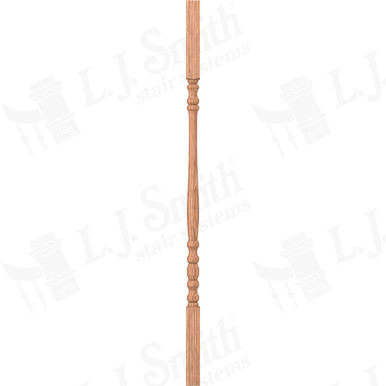 L.J. Smith 1-1/4" Square Top Baluster · LJ-5004-O 34 — stair parts selection with LeviArs Design & Remodeling