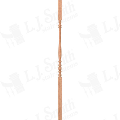 L.J. Smith 1-1/4" Square Top Baluster · LJ-5004-O 42 — stair parts selection with LeviArs Design & Remodeling